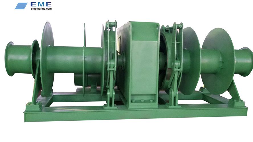 30T Electric double drums winch