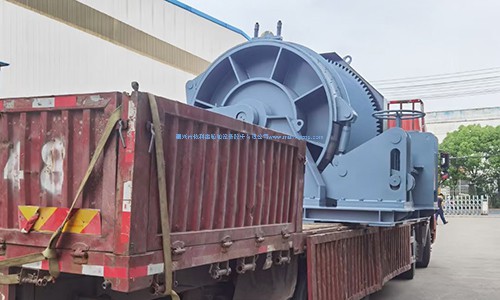 Two sets of 260kn electric frequency conversion positioning winches were shipped to China Merchants Heavy Industry!.jpg