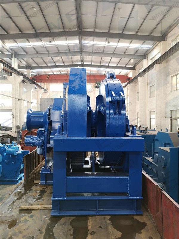 One set of Φ70mm hydraulic windlass has been delivered to Tianjin.