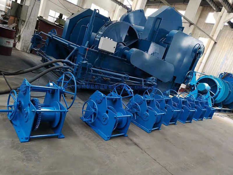 Several sets of hand winch have been sent to Lianyungang.