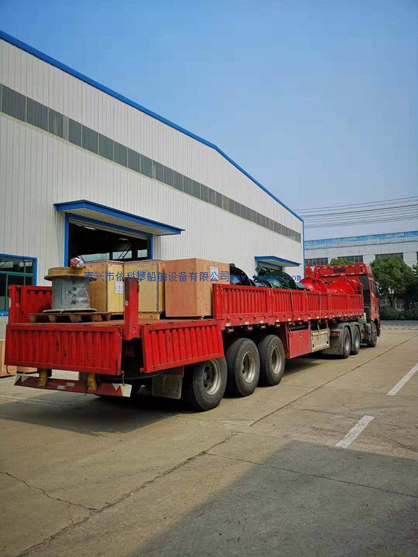 6 sets of electric capstan have been sent to Shandong.
