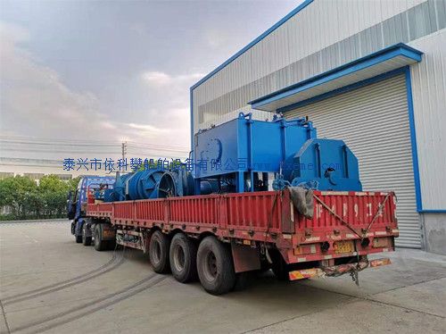10T hydraulic mooring winch with HPU have been sent to USA