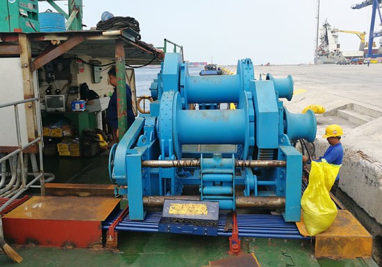 Double Drum Mooring Winch