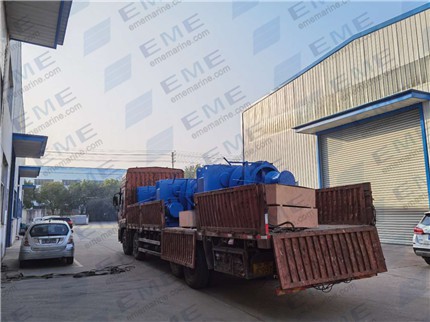 Three sets of electric winch are successfully delivered to Jingjiang Shipyard。