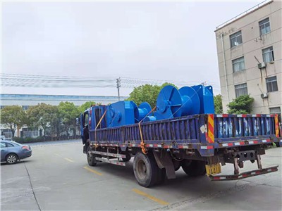Four sets of 15T electric winch were successfully delivered.