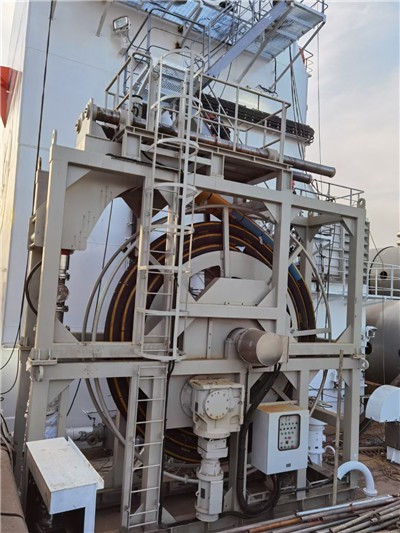 7T Electric hose winch was successful installation and commissioning.