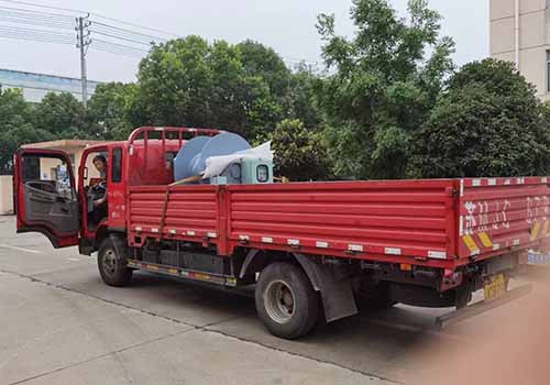 Manual + electric cable winch sent to Nanyang Shipyard