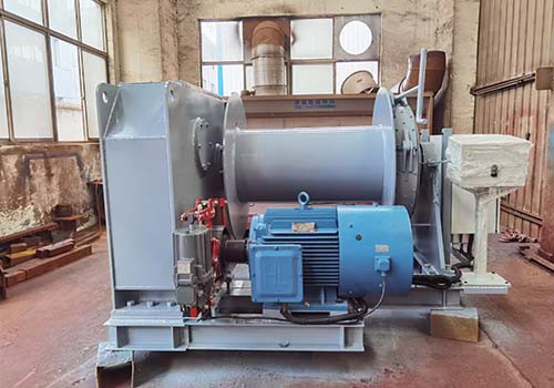 15T electric variable frequency winch sent to Dayang Fujian Pingtan