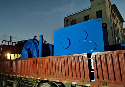 Electric winch sent to Guoyu Shipyard