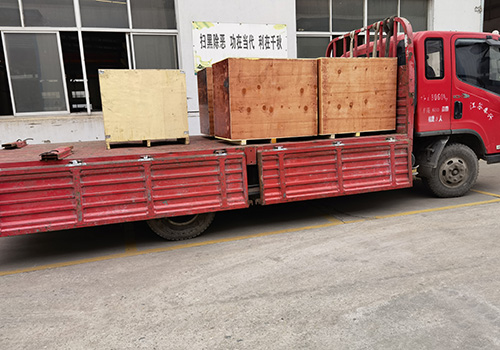 10KN electric winch sent to Zhenjiang