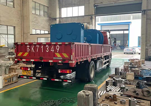 Make every effort to deliver Yizheng Guoyu Shipyard, two sets of 15T electric winches.