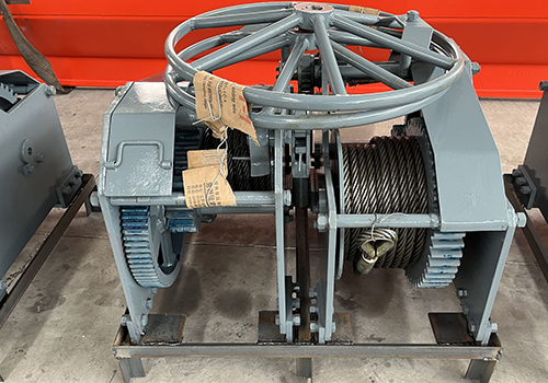 20 sets marine hand winch to Congo