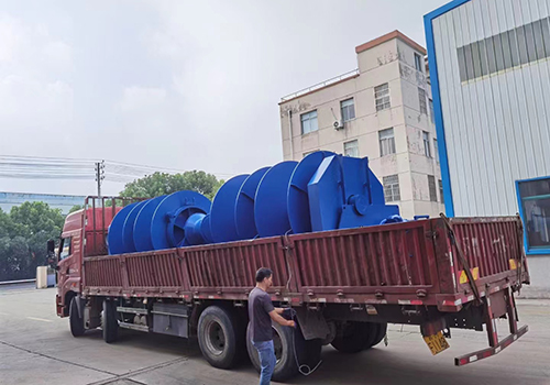 150kn hydraulic winch sent to Nantong Yahua Shipyard