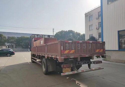 10 sets of HAND WINCH were sent to Tianjin Port for export!
