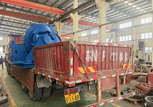 66mm HYDRAULIC ANCHOR WINDLASS&MOORING WINCH shipped to Yangzhou