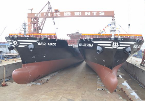 Five 1 billion dollars, the Norwegian king of the large order of container ships