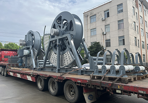 5-inch and 6-inch hose winches are sent to domestic shipyards
