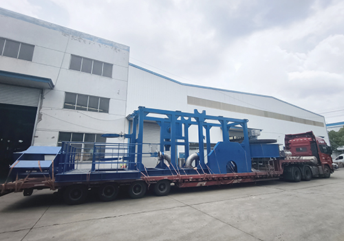 8-inch hose winch is shipped!