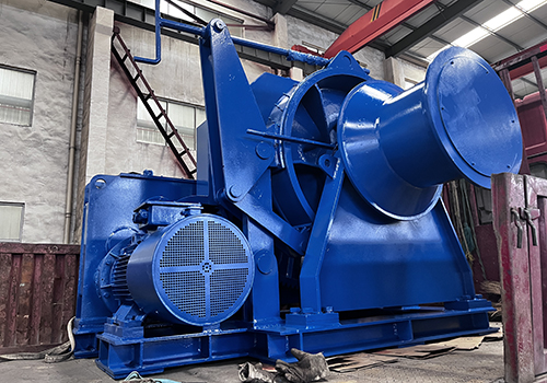 The 62mm electric windlasses set sail on time!