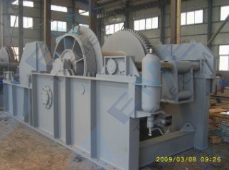 30T hydraulic positioning winch