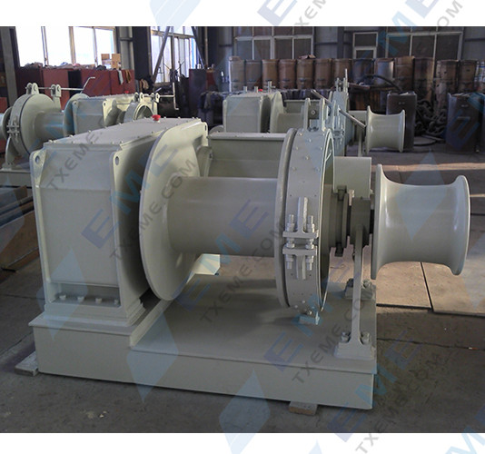 10T electric mooring winch