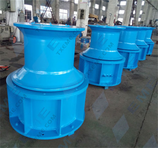 2T hydraulic capstan