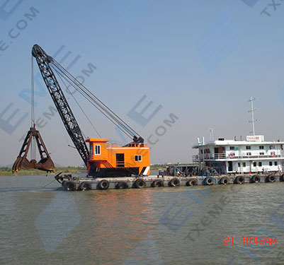 ten cbm grab crane