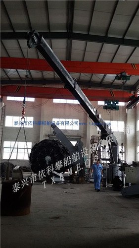 1T 12M hydraulic telescopic crane