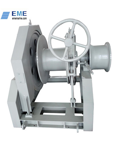 10T Hydraulic single drum winch