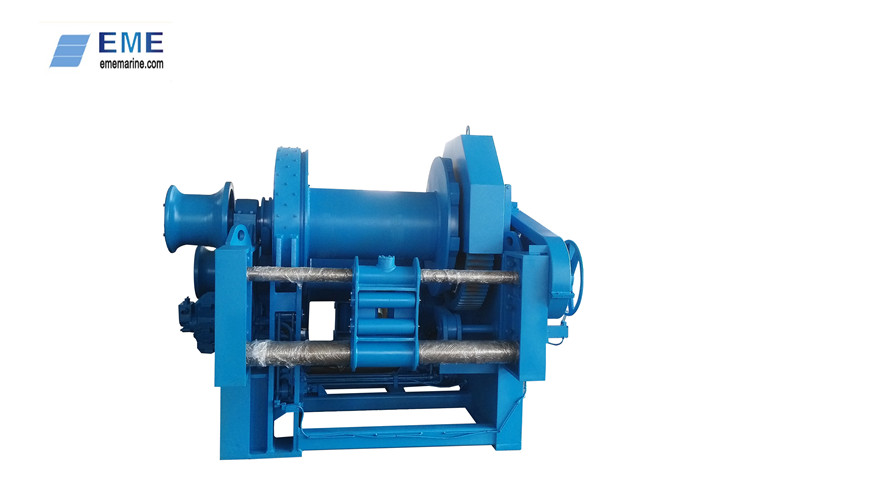 12T Hydraulic waterfall winch