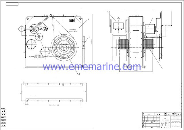 220kN Electric lifeboat winch（RMRS certificate）.jpg